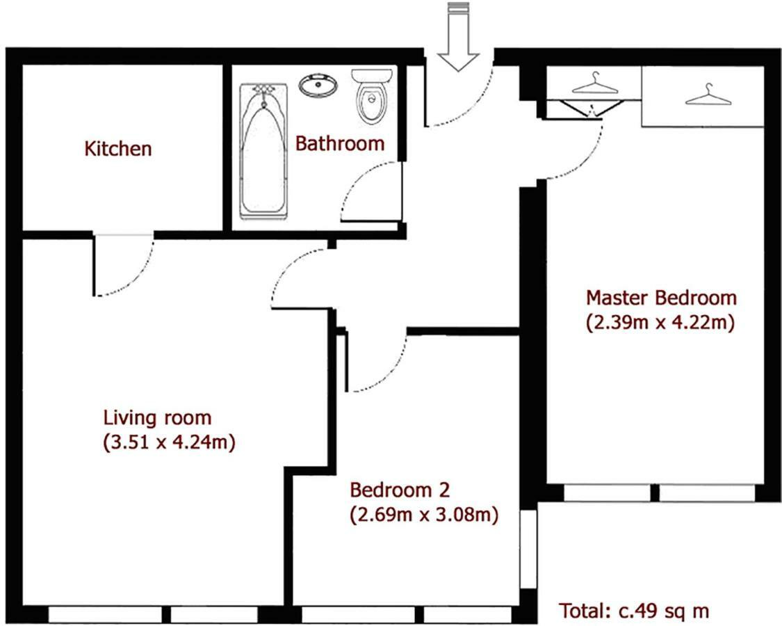 Elegant Fitzrovia Central London 2-Bed Nr Oxford Street Helpful Informative Host Exteriör bild